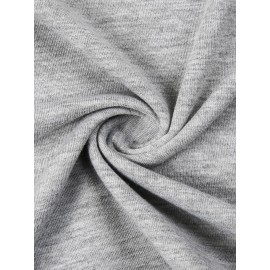Fashionable Letter Cartoon Print Women'S Round Neck Pure T-Shirt, Simple Design, Comfortable And Breathable, Versatile Essential, Suitable for Daily Leisure, Showing Natural And Elegant Style, Local Delivery