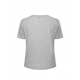 Fashionable Letter Cartoon Print Women'S Round Neck Pure T-Shirt, Simple Design, Comfortable And Breathable, Versatile Essential, Suitable for Daily Leisure, Showing Natural And Elegant Style, Local Delivery