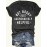 Letter Print Crew Neck T-shirt, Casual Short Sleeve Top For Spring & Summer, Women's Clothing