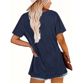 Women'S Funny Cow Print T-Shirt with 