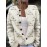[Constructi] Plus Size Women's Elegant Dog Print Cardigan | Cozy Fall/Winter Sweater, Soft & Pug Pattern, Button Front, Long Sleeve, Round Neck, All-Over Dog Design, Casual Wear | Playful Dog Design