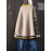 Plus Size, Women's Casual Geometric Color Block V-Neck Cardigan - Loose Fit Spring/Fall Sweater with Yellow & Brown Patterns, Machine Washable, Cute Sweaters, Fall Fashion, Stylish Knitwear, Cozy Fabric, Versatile Top, Spring Collection