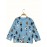 Plus Size, Women's Plus Size Print Cardigan Jacket - Oversized Collar Long Sleeve Coat with Face & Paw Button Patterns, Spring/Fall Casual Outerwear (Turquoise) - Hand Washable Sweater for Large Women, -Themed Events & Everyday