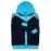 Plus Size, 2D FLAT PATTERN Soft Jacquard Glacier Snow Mountain Hooded Cardigan, Elegant, Fashionable, Comfortable, Casual And Retro Hooded Coat