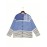 Women'S Lightweight 3D Full Stripe Cardigan Sweater, 100% Polyester Button Crewneck Knit Sweater, Four Seasons Casual Fashion Outerwear
